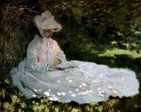 Monet, Claude Oscar - A Woman Reading